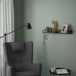 Полка Ikea Lindasen 75cm (Антрацит)