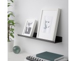 Полка Ikea Malmback 60cm (Темно-серый)