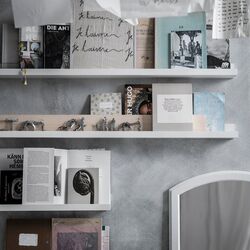 Raft Ikea Mosslanda 115cm (Alb) Thumb