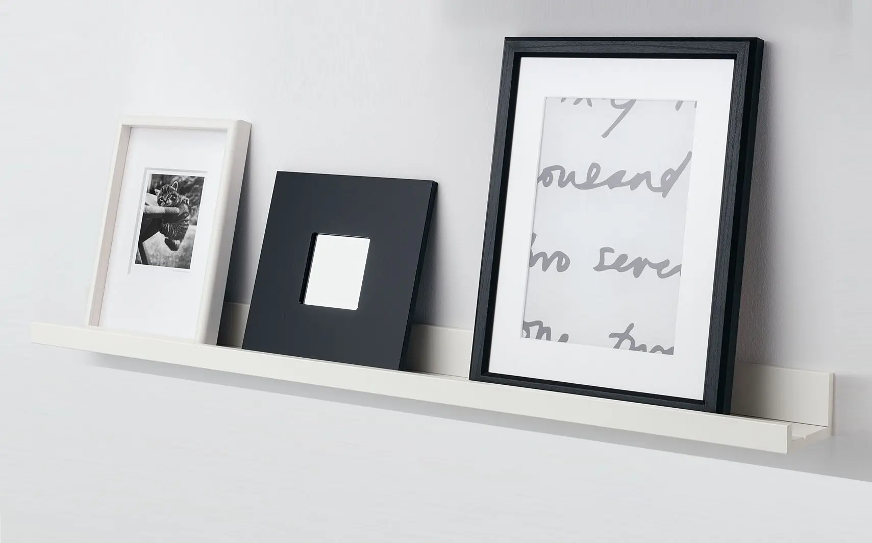 Raft Ikea Mosslanda 55cm (Alb)