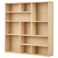 Полка Ikea Skutskar 40x40 (Береза) Thumb
