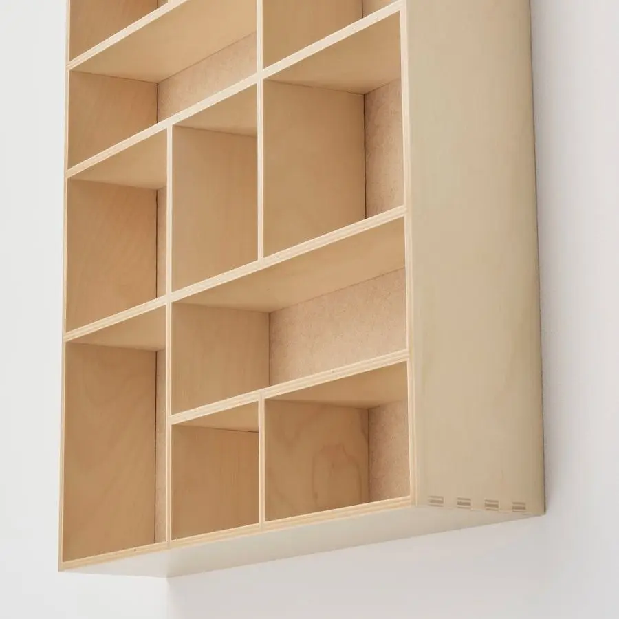Полка Ikea Skutskar 40x40 (Береза) - 3