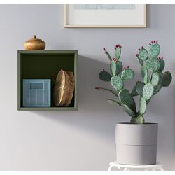 Raft suspendat Ikea Eket 35x35x35 (Gri-Verde)