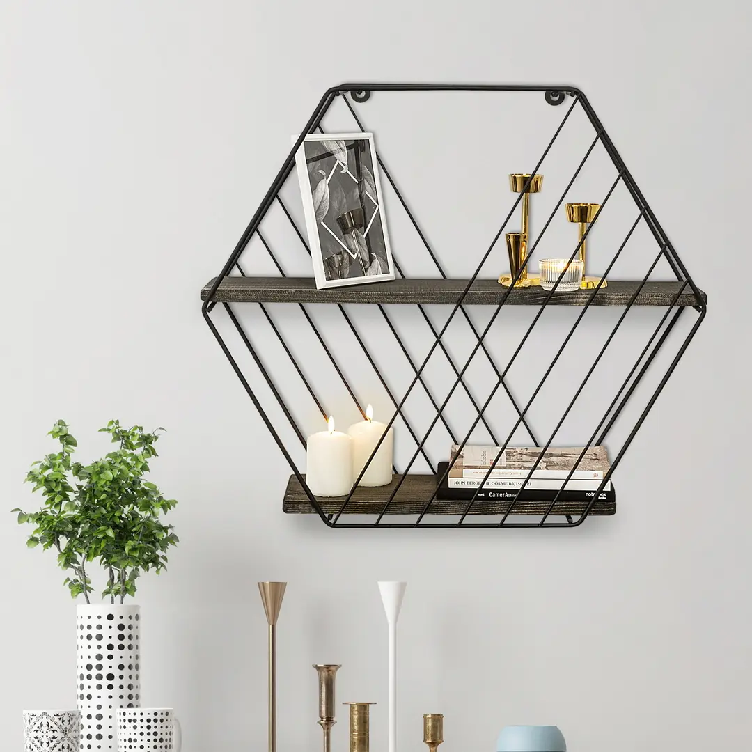 Raft Mirage Meble Anemone Vulgaris (Dark Walnut/Black)