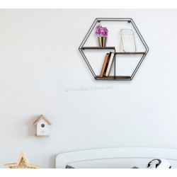 Raft Mirage Meble Narcissus (Walnut/Black)