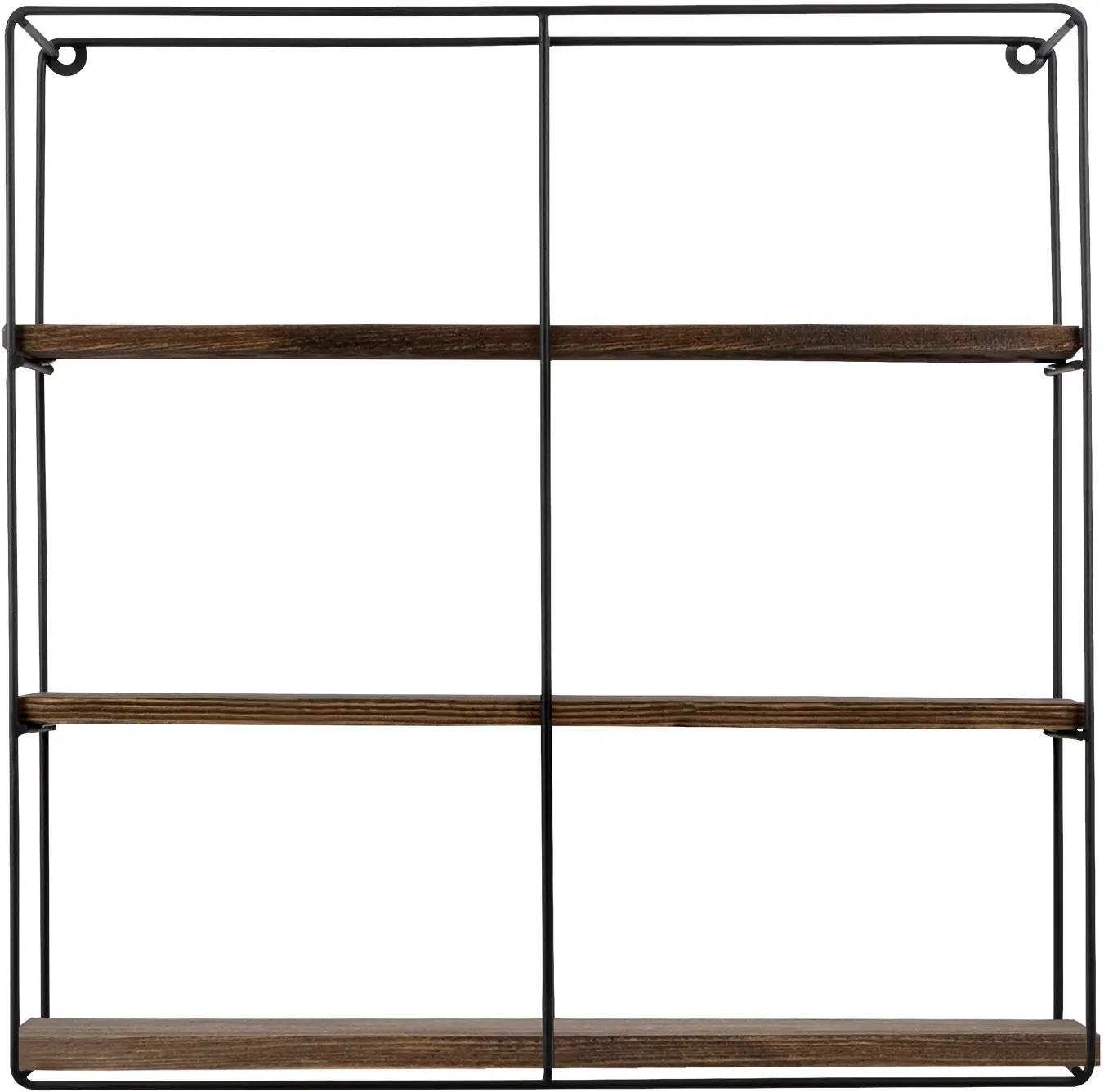 Полка Mirage Meble Sunflower (Walnut/Black)