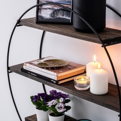 Raft Mirage Meble Tulipa (Walnut/Black) Thumb