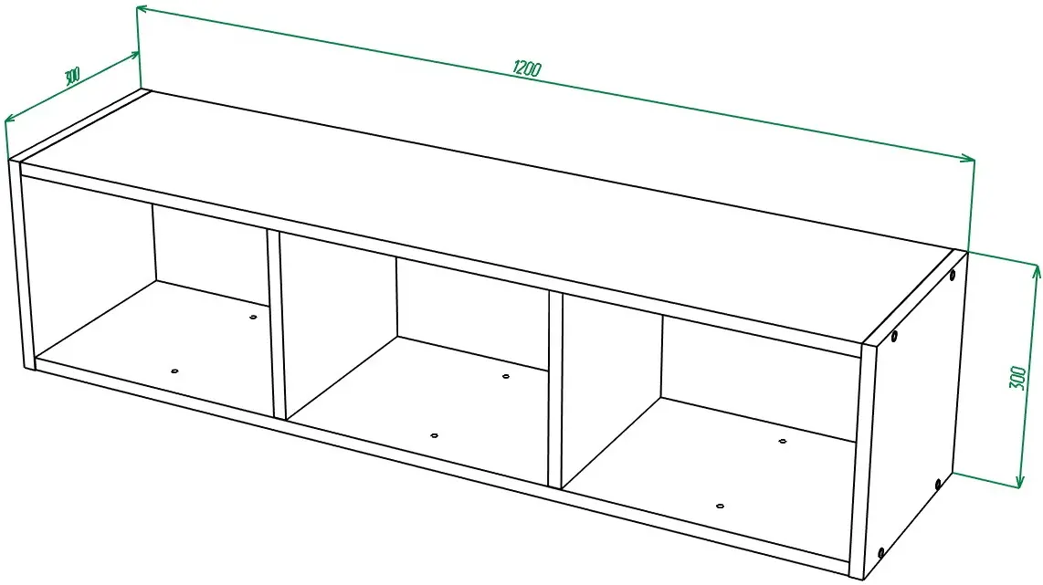Raft МЛ-Мебель York №6 30cm (White) - 4