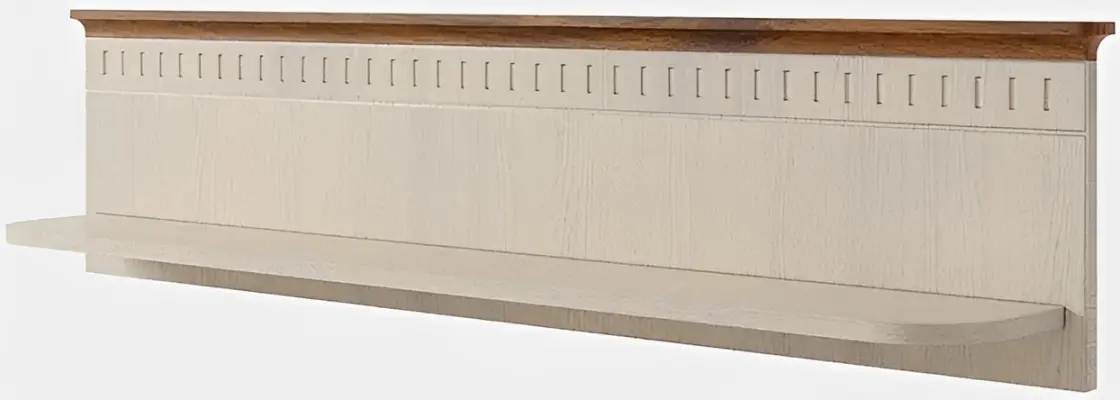 Raft МЛ-Мебель Marseli №09 125cm (Cream/Country Oak) - 2
