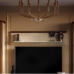 Raft МЛ-Мебель Marseli №09 125cm (Cream/Country Oak)