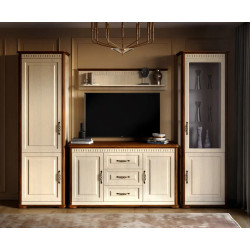 Raft МЛ-Мебель Marseli №09 125cm (Cream/Country Oak) Thumb