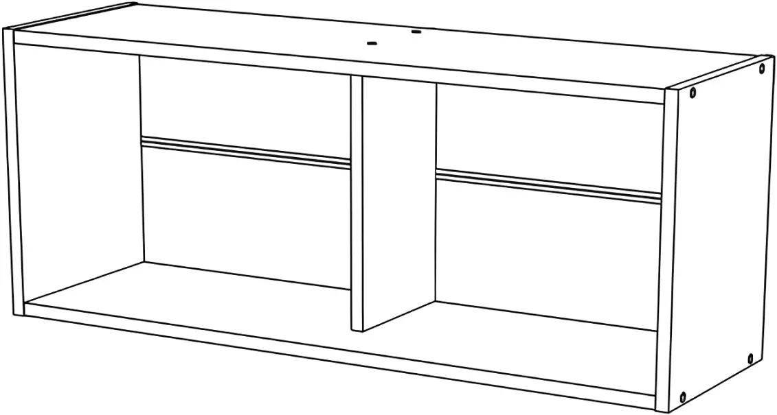 Raft МЛ-Мебель ML-9 100cm (Craft Oak White) - 2