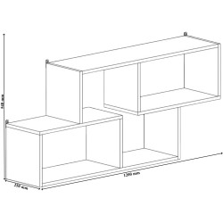 Полка Пехотин 7 (Tahoe Oak) Thumb