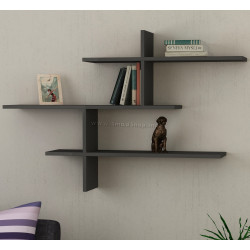 Полка Showdeko LEO (Anthracite)