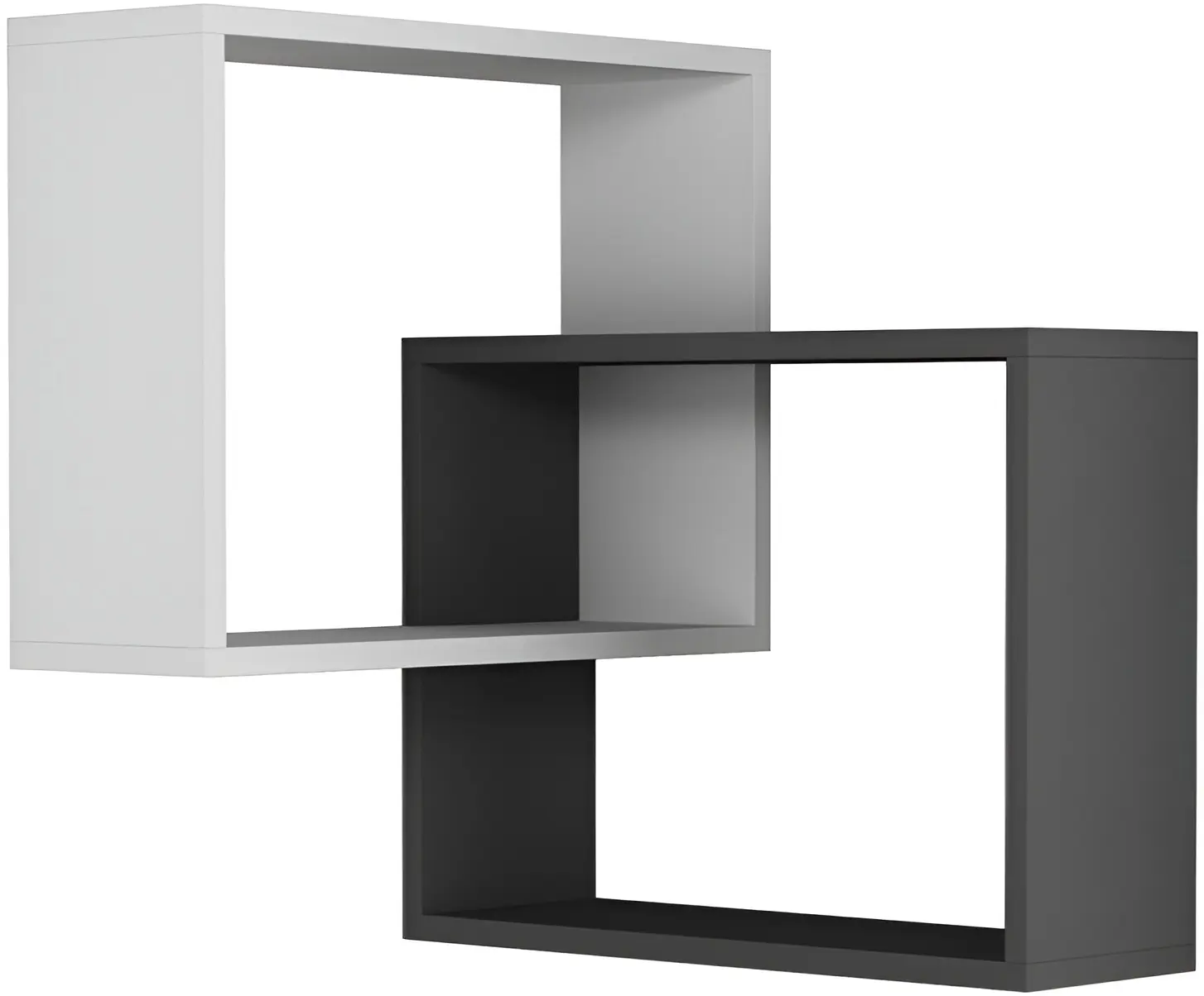 Полка Showdeko Ring (White/Anthracite) - 2