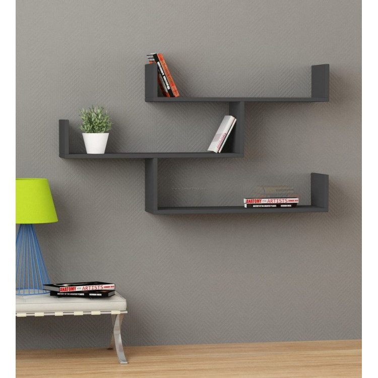 Полка Showdeko Tibet (Anthracite)