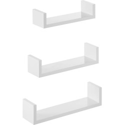 Набор полок Songmics LWS40WT (White) Thumb