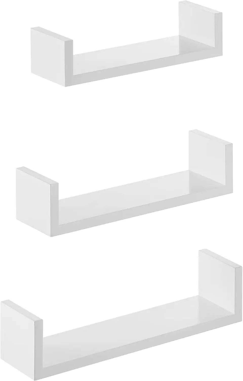 Набор полок Songmics LWS40WT (White) - 2