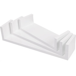 Набор полок Songmics LWS40WT (White) Thumb