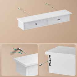 Raft Songmics LWS65WT (White) Thumb