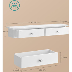 Raft Songmics LWS65WT (White) Thumb