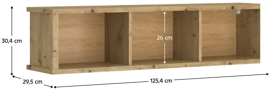 Raft Tempo Kondela Airon 125 (Artisan Oak) - 2