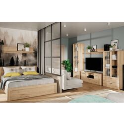 Raft Tempo Kondela Dorsi 80x21.6x26.7 (Navarra Oak) Thumb