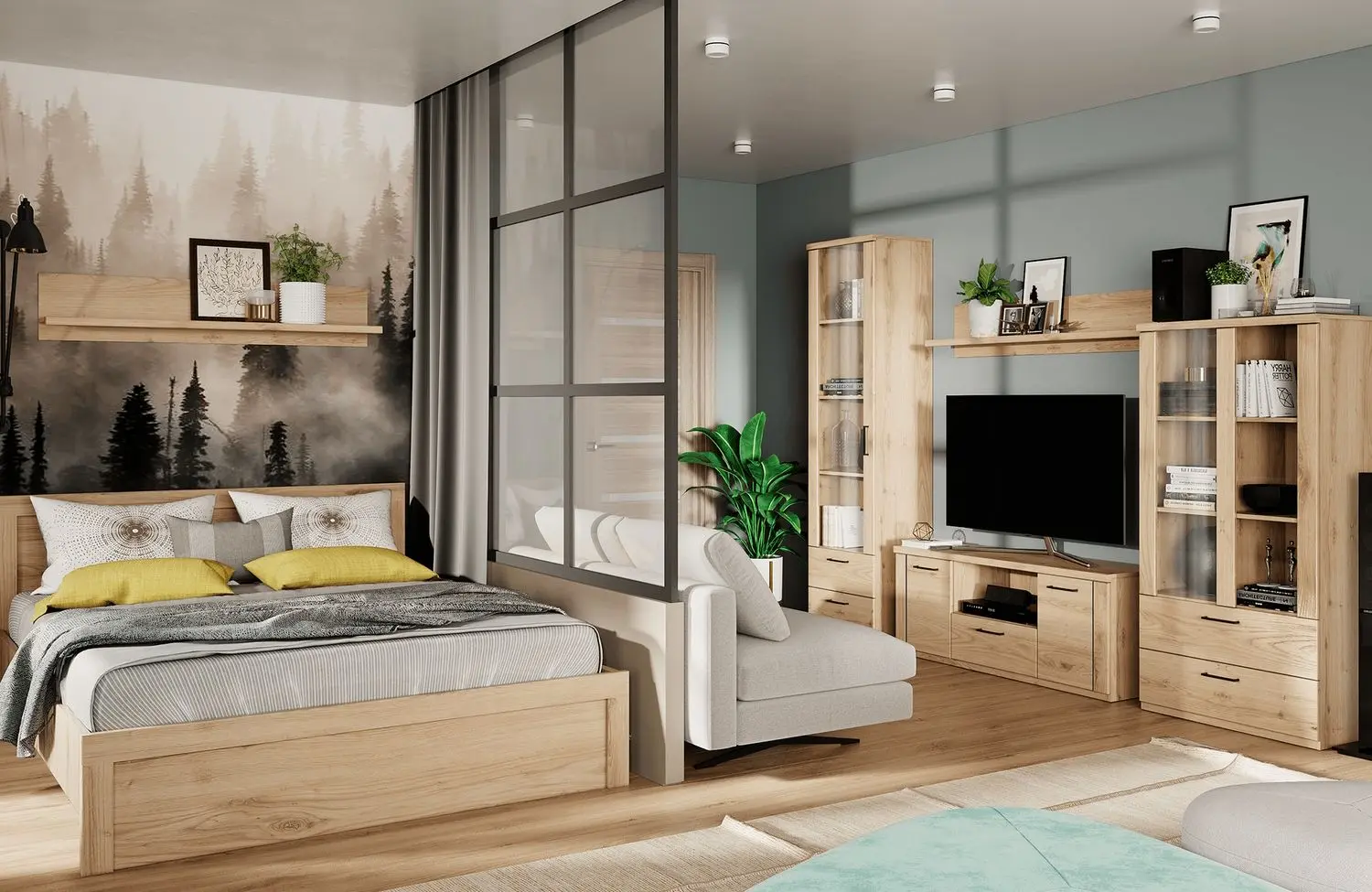 Raft Tempo Kondela Dorsi 80x21.6x26.7 (Navarra Oak)