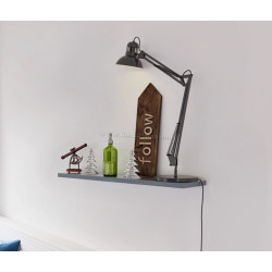 Полка Tempo Kondela Fedor (Graphite)