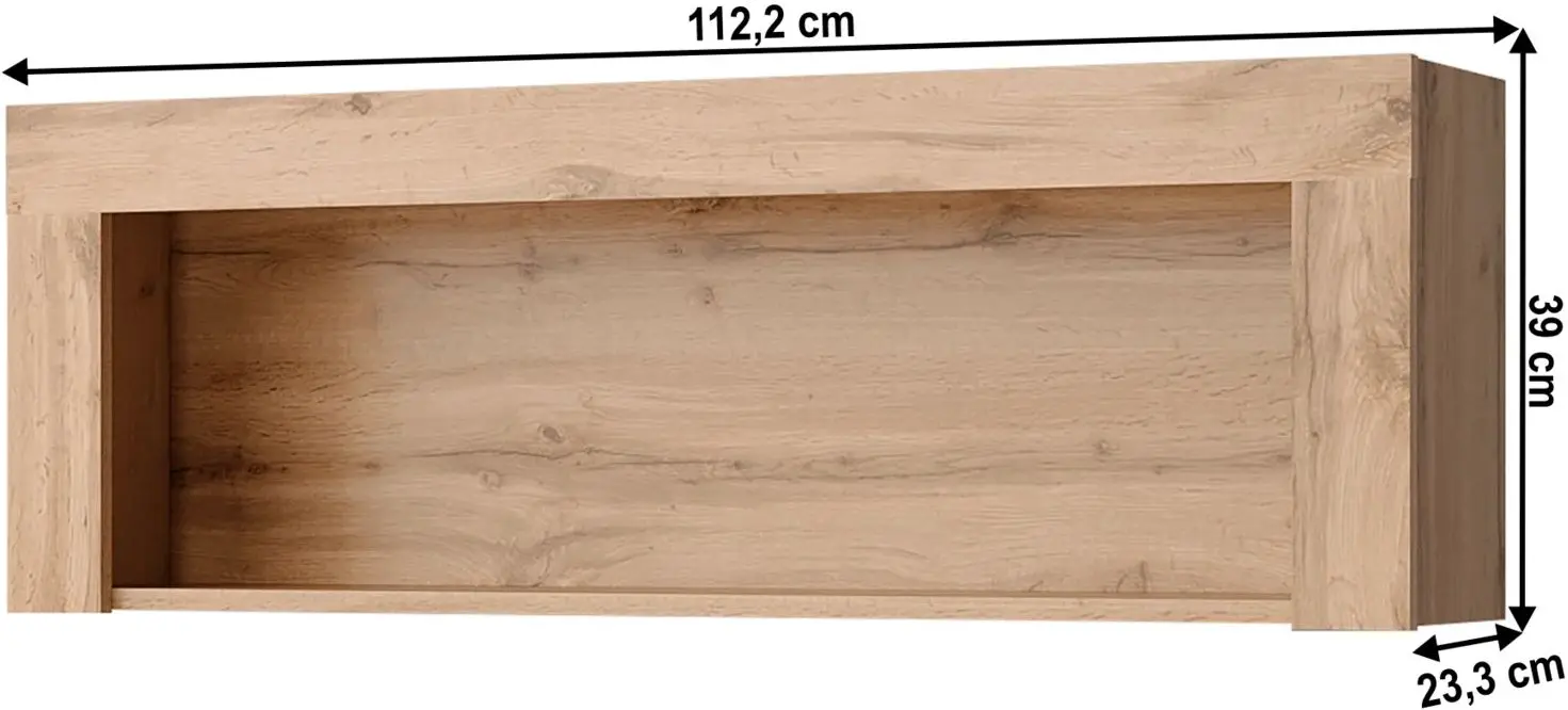 Полка Tempo Kondela Moratiz 110 (Wotan Oak) - 3