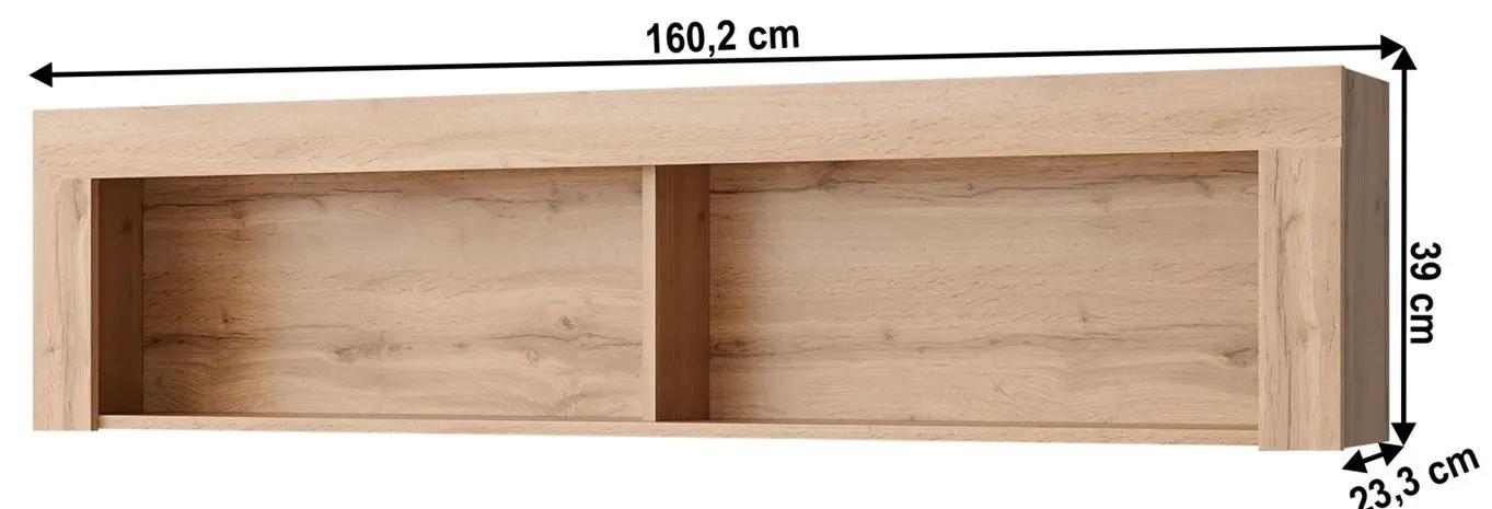 Raft Tempo Kondela Moratiz 160 (Wotan Oak)