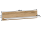 Raft Tempo Kondela Vilgo 100 (Wotan Oak/White)