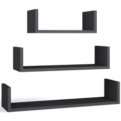 Набор полок TopEshop Mobi 3P (Anthracite) Thumb