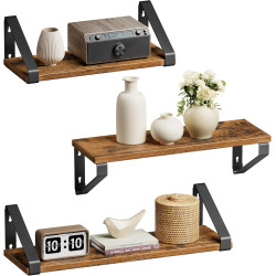 Набор полок Vasagle LWS33BX (Rustic Brown/Black) Thumb
