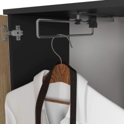 Antreu Akord Entro 95cm 3D1SZ (Black/Artisan Oak) Thumb