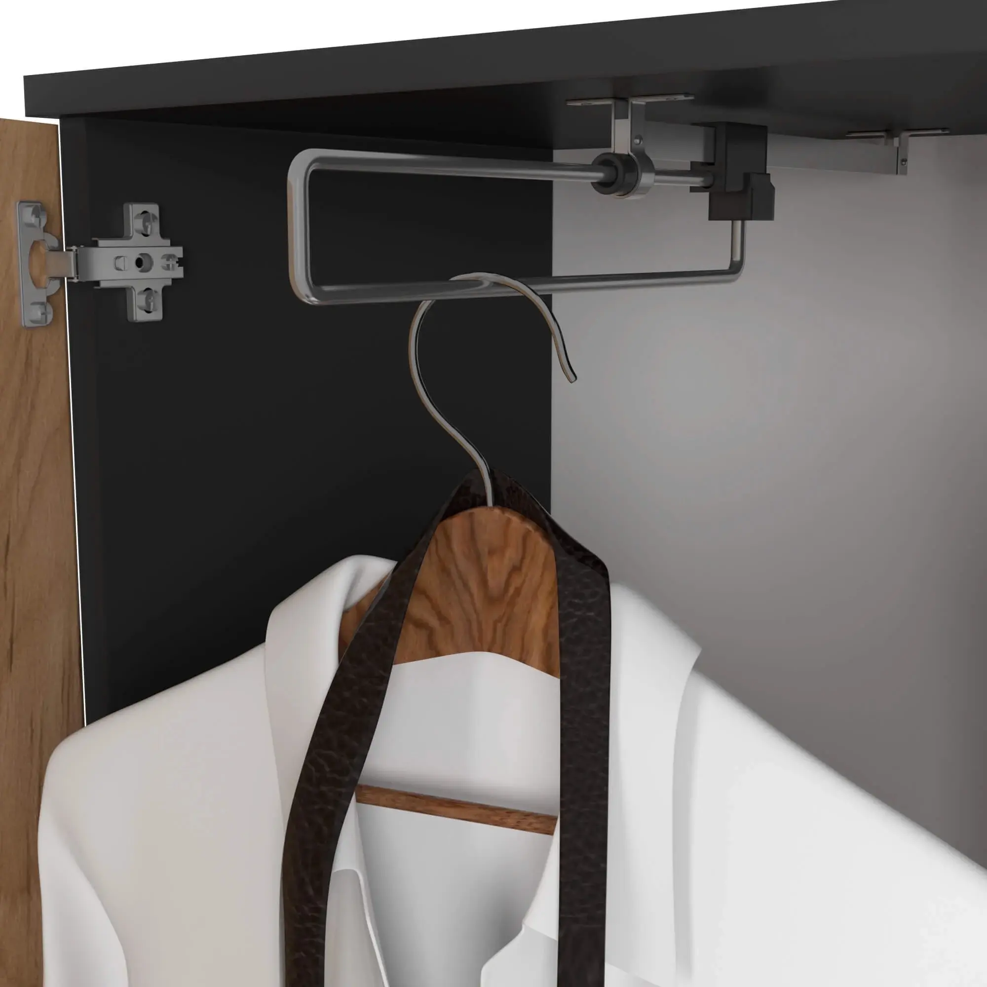 Antreu Akord Entro 95cm 3D1SZ (Black/Craft Oak)