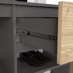 Antreu Akord Entro 95cm 3D1SZ (Graphite Grey/Artisan Oak) Thumb