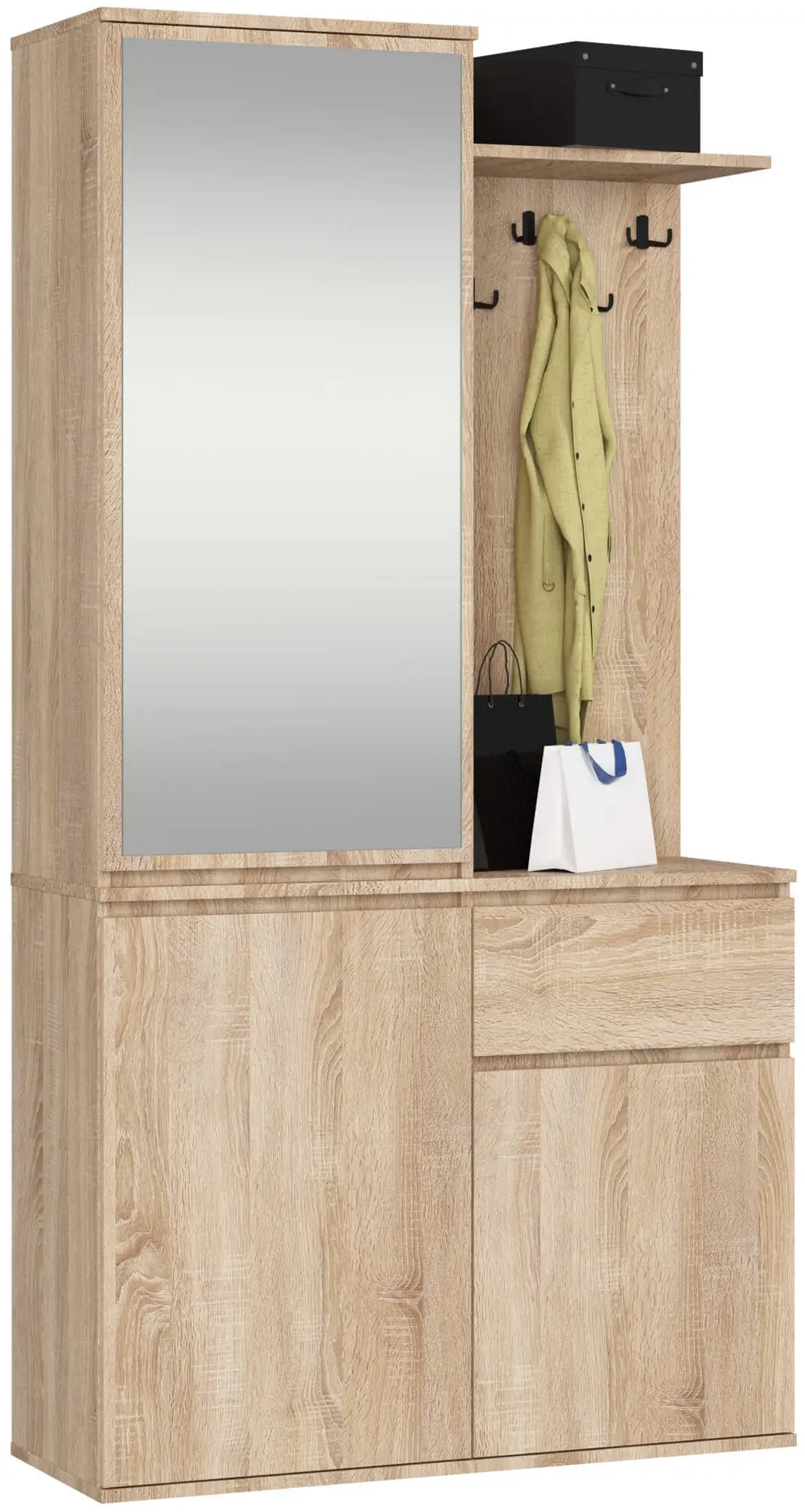 Antreu Akord Entro 95cm 3D1SZ (Sonoma Oak)