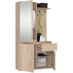 Antreu Akord Entro 95cm 3D1SZ (Sonoma Oak) Thumb