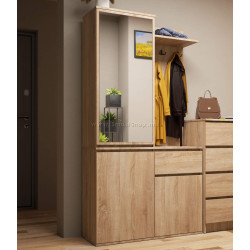 Antreu Akord Entro 95cm 3D1SZ (Sonoma Oak)