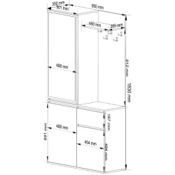 Antreu Akord Entro 95cm 3D1SZ (Sonoma Oak) Thumb
