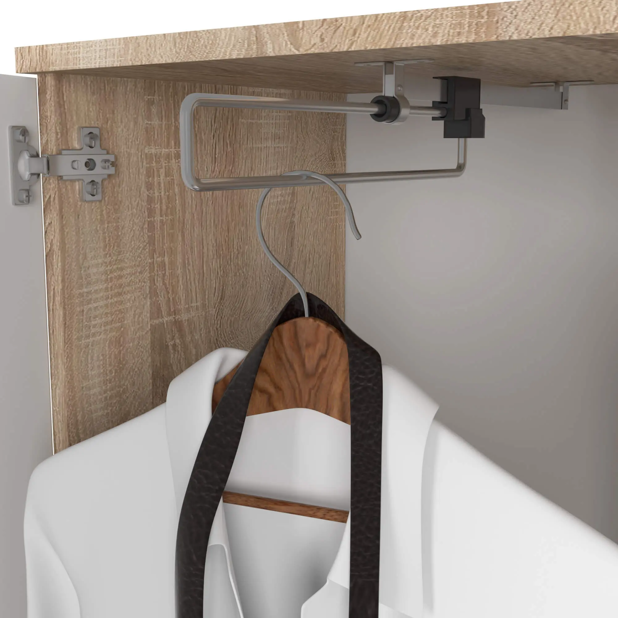 Antreu Akord Entro 95cm 3D1SZ (Sonoma Oak/White)