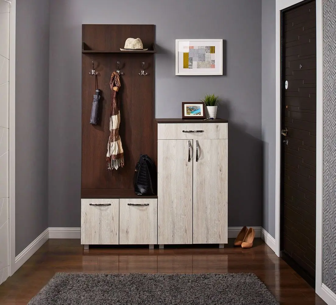 Antreu Ambianta Bruno 1.25m (Sonoma Inchis/Samoa Alb)