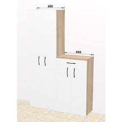 Antreu Ambianta Bruno 1.2m (Bardolino/Alb) Thumb