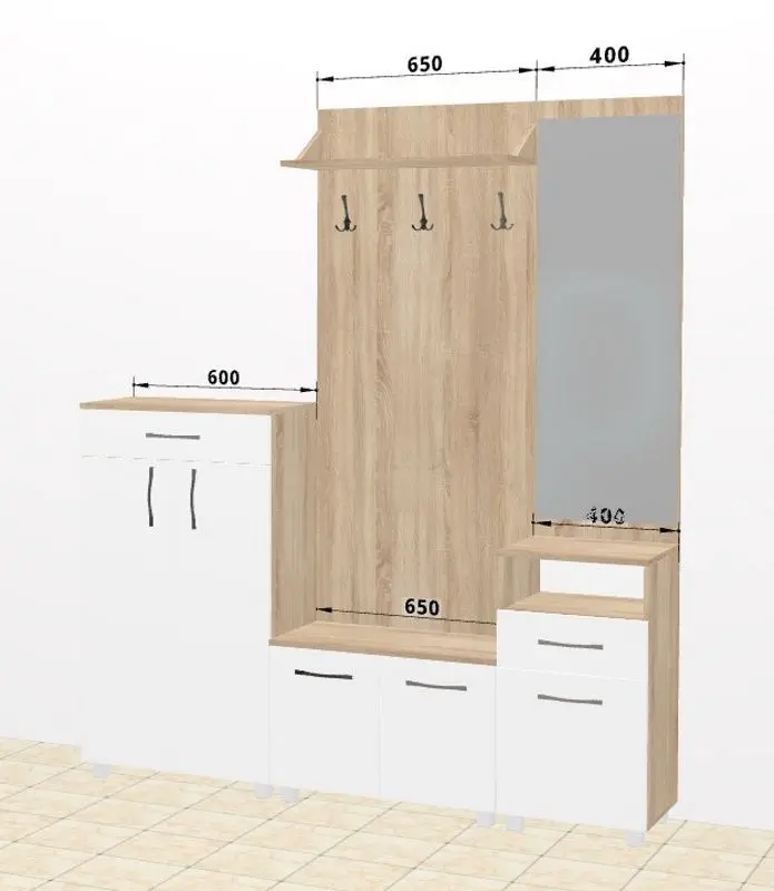 Antreu Ambianta Bruno 1.65m (Bardolino/Alb)