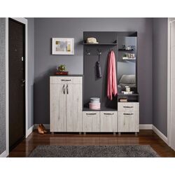 Antreu Ambianta Bruno 1.65m (Grafit/Samoa Alb)