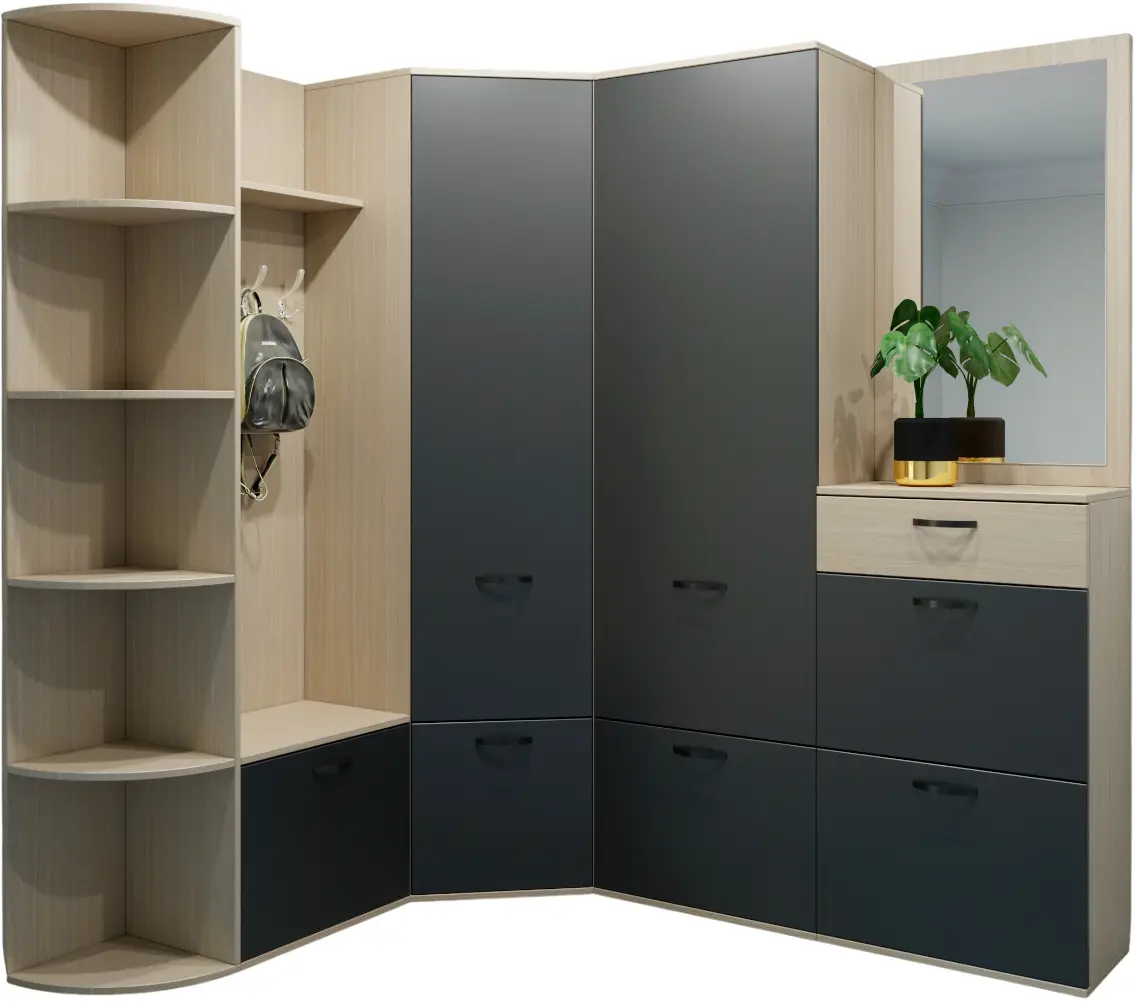 Antreu Arta Mobilei Ferara 1-5 AM17 (Ferrara Oak/Anthracite)