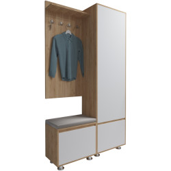 Antreu Arta Mobilei Krafti 2.4 AM78 (Gold Craft Oak/Alpine White) Thumb