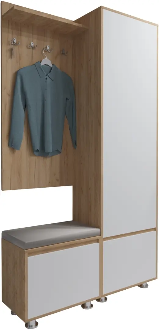 Antreu Arta Mobilei Krafti 2.4 AM78 (Gold Craft Oak/Alpine White)