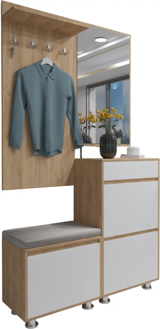 Antreu Arta Mobilei Krafti 2.5 AM79 (Gold Craft Oak/Alpine White)